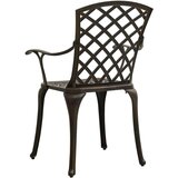  3-dijelni bistro set od lijevanog aluminija brončani | shoptok.hr