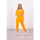 Kesi Complete with blouse top orange neon | Shoptok.si