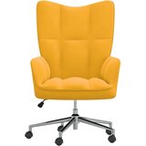  Stolica za opuštanje boja senfa baršunasta | shoptok.hr