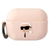 Karl Lagerfeld SILIKONSKI OVITEK KARL HEAD 3D ZA AIRPODS PRO 2 ROZA, (22006173) | Shoptok.si