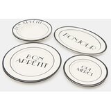 Sinsay Keramičke zdjelice s natpisom Bon appétit 2 pack | shoptok.hr