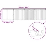  Vrata za pse 4 pcs Crna 80 x 80 cm Cinkani čelik | Shoptok.si