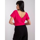 BASIC Feel Good T-shirt-RV-TS-4662.03X-fuchsia | shoptok.hr