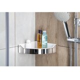 Aqualine Ugaona polica za tuš SAMBA 21,8x30 cm sjajni hrom | Eponuda.com