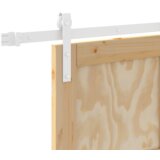 vidaXL Drsna vrata s kompletom opreme 83x211 cm Trdi les bor | Shoptok.si