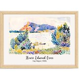 Wallity Plakat z okvirjem 75x55 cm Henri-Edmond Cross – Wallity | Shoptok.si