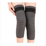 INF 3D upognjeni kolenski grelniki iz flisa - Zimska toplotna zaščita nog, Unisex Gray XXL, (5000335770) Cene