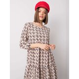 RUE PARIS Dress-WN-SK-R821-1.65-light beige | Shoptok.si