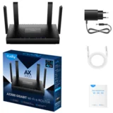 Cudy WR3000 wireless router Gigabit Ethernet Dual-band (2.4 GHz / 5 GHz) Black