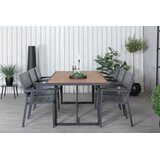 Venture Home Khung pravokutni vrtni blagovaonski stol 200 × 100 cm, prirodna boja drva | shoptok.hr