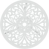  3-dijelni bistro set od lijevanog aluminija bijeli | Eponuda.ba
