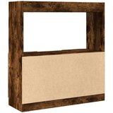 vidaXL Visoka komoda boja hrasta 92x33x100 cm od konstruiranog drva | shoptok.hr
