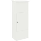  Sandučić za pakete s pohranom Bijelo 44,5 x 29 x 110,5 cm Čelik | shoptok.hr