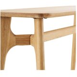 House Nordic Stranska mizica v hrastovem dekorju v svetli naravni barvi 35x100 cm Rennes – | Shoptok.si