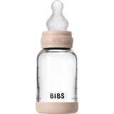 Bibs steklenička steklena silikon 120 ml, počasen pretok Blush Cene