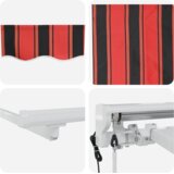  Okvir tende Oranžna in Črna 250 x 200 cm, (5000207138) | Shoptok.si