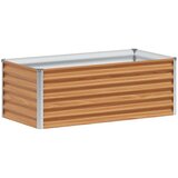  Povišena vrtna gredica 98 x 50 x 36 cm Cinkani čelik | Eponuda.ba