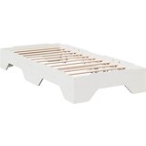 vidaXL Okvir kreveta bez madraca slaganje bijeli 80x200 cm puno drvo | shoptok.hr