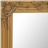  Zidno ogledalo u baroknom stilu 60 x 60 cm zlatno | shoptok.hr
