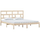  Okvir za krevet od masivnog drva 180 x 200 cm 6FT veliki bračni | shoptok.hr