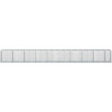  Gabion s žicom debljine 5 mm i mrežom 5x5 cm 950x100x100 cm - 100 cm 100 cm 950 cm | shoptok.hr