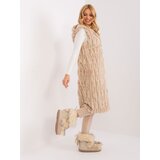 Wool Fashion Italia Vest-AT-KZ-2368-1.07-beige | shoptok.hr