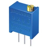 cermet trim potenciometar, 25 okretaja, 25 kω, 0,5 w, tht, gore, 3296W-1-253L cermet trimer 0.5 w 25 kΩ 9 ° 1 st.