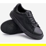 Big Star Men's Sneakers Made Of Eco Leather OO174021 Hi-Poly System Black | shoptok.hr