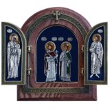  Triptih Sveti Car Konstantin i Carica Jelena, 220x255x32mm | Eponuda.com