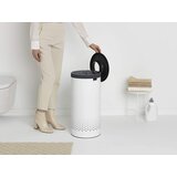 Brabantia Koš za perilo 35 litrov s pokrovom iz plastike - White | Shoptok.si