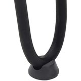 vidaXL Noge za mizo za lase 4 kosi črna 30 cm trdno jeklo | Shoptok.si
