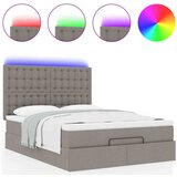  Otomanski krevet s madracem i LED diodama tupe 140x190 cm | shoptok.hr