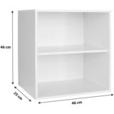 Modern Living Regal Box, Bela | Shoptok.si