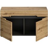 MID.YOU Garderobna Klop Canu, Temno Siva, Barva Hrasta | Shoptok.si