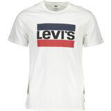 LEVI&#039;S LEVI&#39;S WHITE MEN&#39;S SHORT SLEEVE T-SHIRT | Shoptok.si