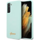 Guess GUHCS21MLSLMGLB silikonski ovitek za Samsung Galaxy S21 Plus G996 - meta | Shoptok.si