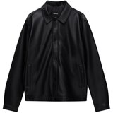 Pull&Bear Prehodna jakna črna | Shoptok.si