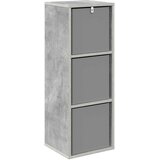  Kreveta s ladicama Betonski sivi 30,5 x 27 x 84,5 cm | Eponuda.com