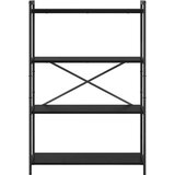  Polica Crni hrast 80 x 30 x 120 cm Konstruirano drvo | shoptok.hr