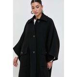 Pinko Vuneni pončo boja: crna, za prijelazno razdoblje, oversize | shoptok.hr