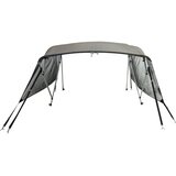 Tenda bimini s 4 luka i mrežastim zidovima 243x(200-213)x137 cm | shoptok.hr