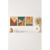 Wallity slika 3Dartsoho13, 3 dijela, 33 x 48 cm | Eponuda.ba