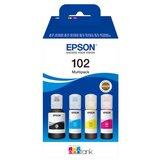 Epson EcoTank tintni 102 multipak 4 kom, crna, žuta, cijan, magenta C13T03R640 | shoptok.hr