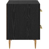  Noćni ormar s ladicama 2 pcs Crni hrast 40 x 35 x 47,5 cm | Eponuda.com