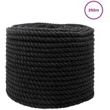  Pamučno uže 250 m 10 Crna 100% Pamuk | shoptok.hr