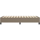  Okvir za krevet s oprugom smeđesivi 80x200cm od tkanine | shoptok.hr