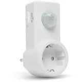 vtičnica s senzorjem gibanja 120° max. 10 m max. 1200W IP20 bela