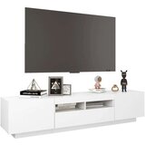 vidaXL TV ormarić s LED svjetlima bijeli 180 x 35 x 40 cm | shoptok.hr