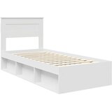  Krevetna konstrukcija Bijelo 100 x 200 cm Čvrsto borovo drvo | shoptok.hr