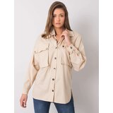 RUE PARIS Shirt-346-KS-027.47-beige | Shoptok.si